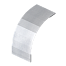 IKLOV3880C | Крышка на угол вертикальный внешний 90°, 800х80, R300, 1.0мм, нержавеющая сталь